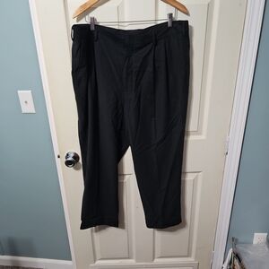 RBM Platinum Men’s 40x25 (Roll Hemmed) Black‎ Dress Pant Pre-Owned Condition